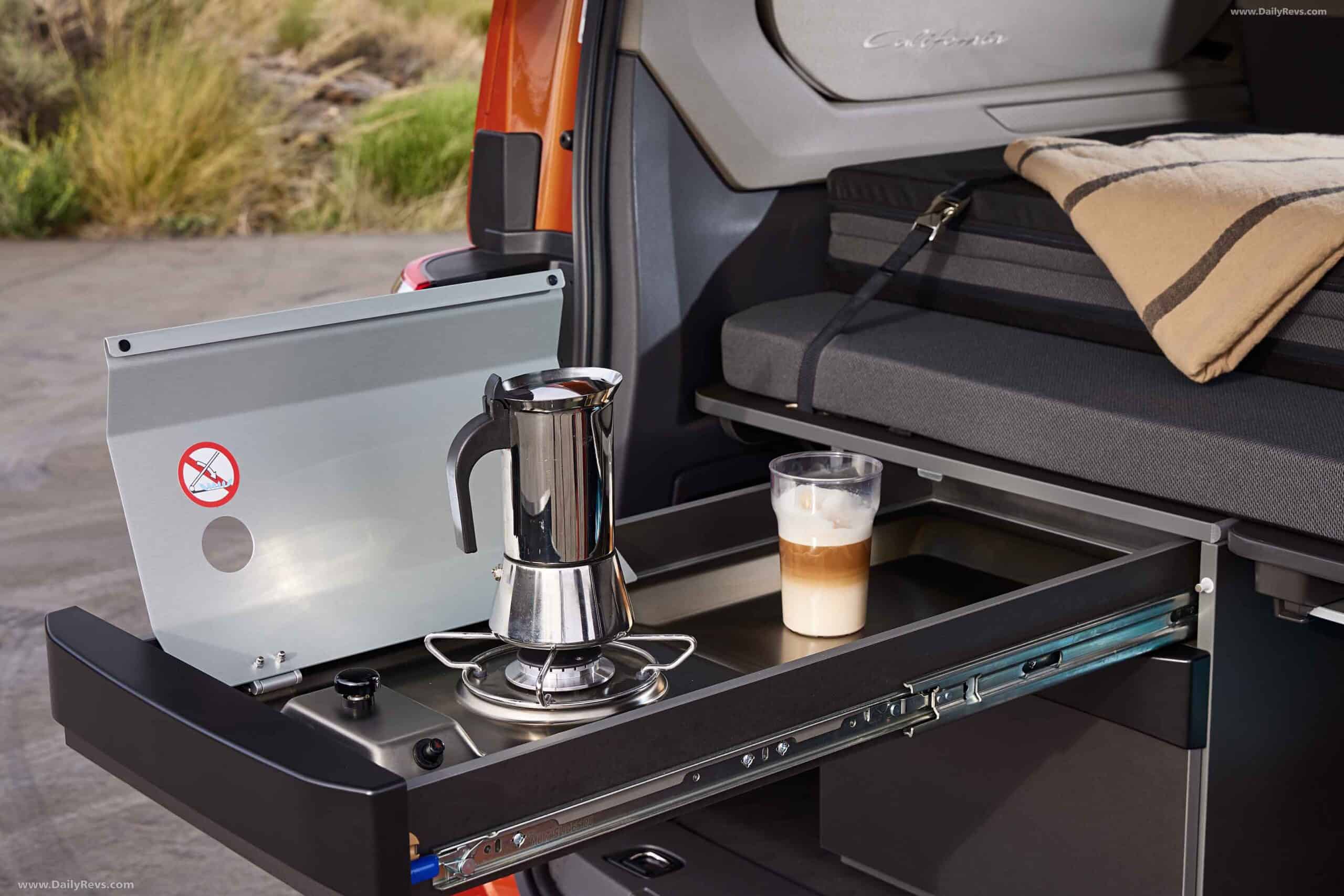 VW california 2026 Stove in the trunk