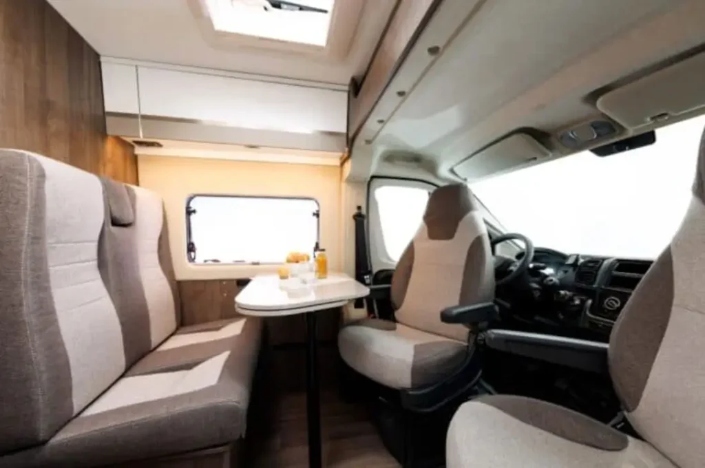 Motorhome interior shot
