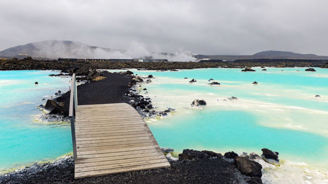 Blue Lagoon, Iceland.