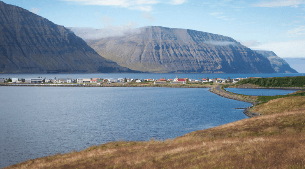 Westfjords of Iceland in August.