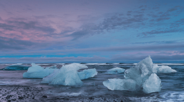 Jokulsarlon Glacier Lagoon, Iceland.