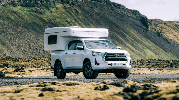 Toyota Hilux Camper in Iceland