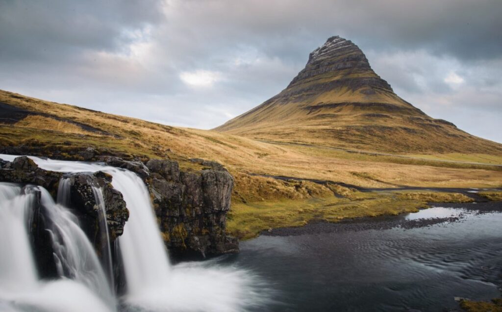 Kirkjufell mountain in Iceland