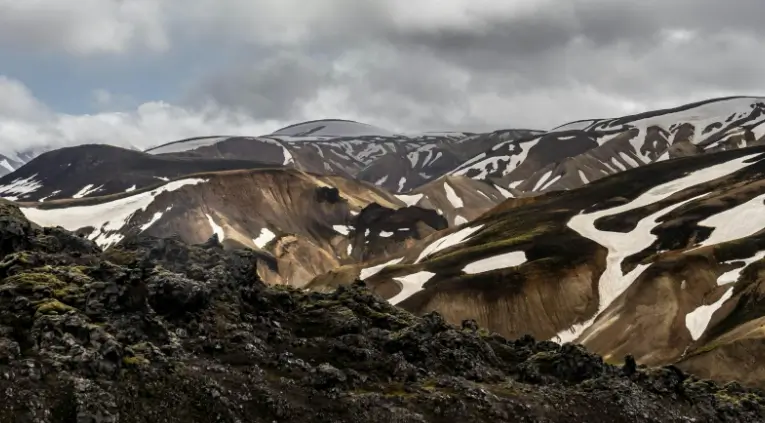 Moody landscapes at Landmannalaugar.