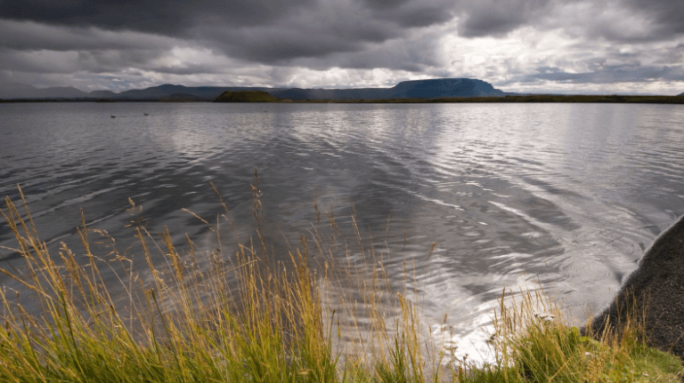 Lake Mývatn in Northern Iceland.