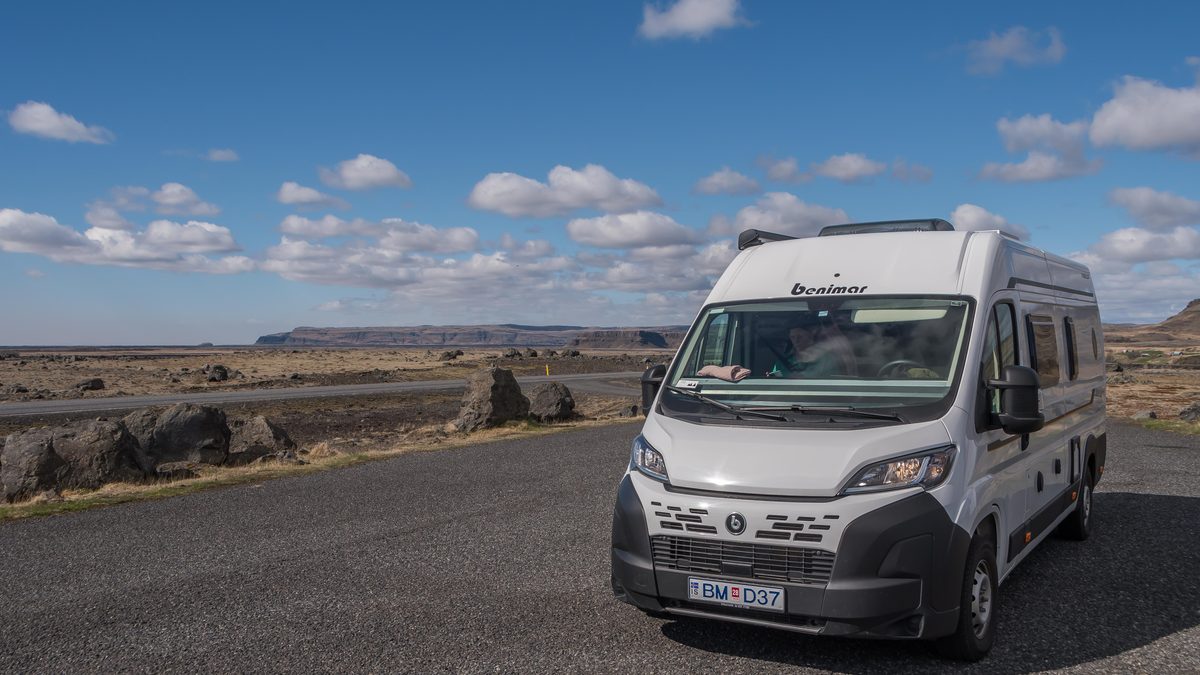 Motorhome parked