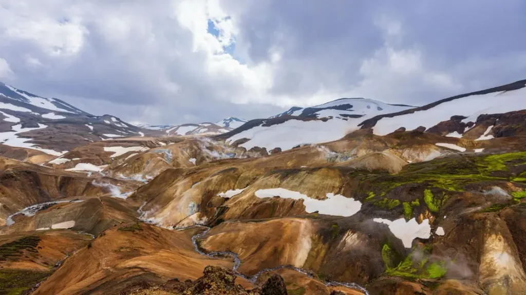 Landmannalaugar in Iceland’s highlands.