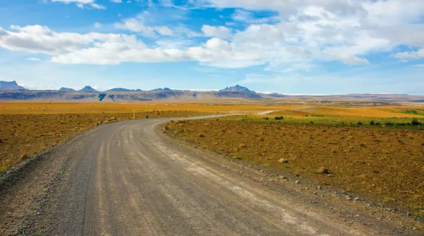 F-road 35 Kjalvegur through Iceland’s Highlands.