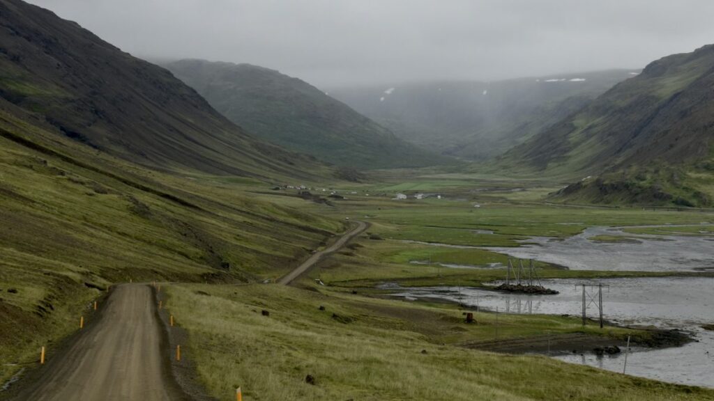 Fjord in iceland